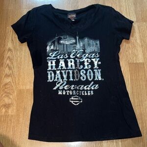 Black Harley Davidson TShirt